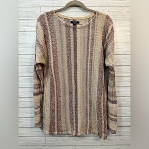 Chaps Tan Woven Sweater